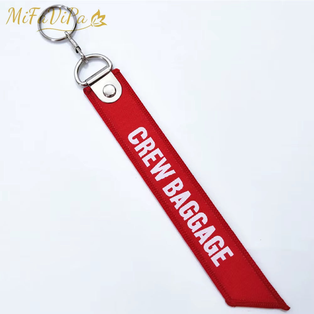 3 PC Cabin Crew Llavero Carabiner Keychain Flight Crew Aviation Gift Captain Sleutelhanger Porte-Cles Fashion Trinket Safety Tag