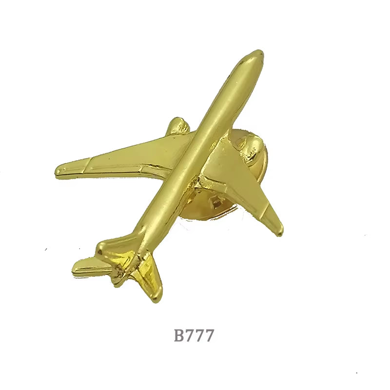 A320 & A340 350Boing777 A330 Gold&Silver Airbus Aviation Badge 2.8*3.1Cm, Authentic Pilot Badges Airplane Suits Plane Gilded