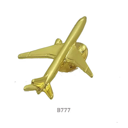 A320 & A340 350Boing777 A330 Gold&Silver Airbus Aviation Badge 2.8*3.1Cm, Authentic Pilot Badges Airplane Suits Plane Gilded
