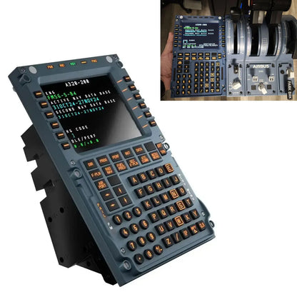 WINWING Flight Simulator MCDU Toliss Fenix Flight Control Display Civil Aviation Control Panel A320 for X-Plane MSFS