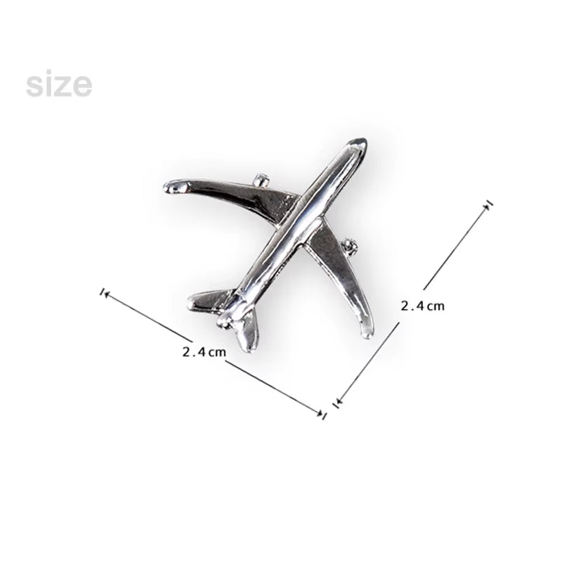 A320 & A340 350Boing777 A330 Gold&Silver Airbus Aviation Badge 2.8*3.1Cm, Authentic Pilot Badges Airplane Suits Plane Gilded