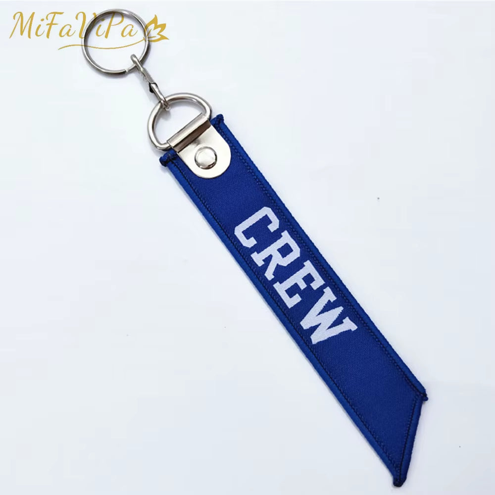 3 PC Cabin Crew Llavero Carabiner Keychain Flight Crew Aviation Gift Captain Sleutelhanger Porte-Cles Fashion Trinket Safety Tag