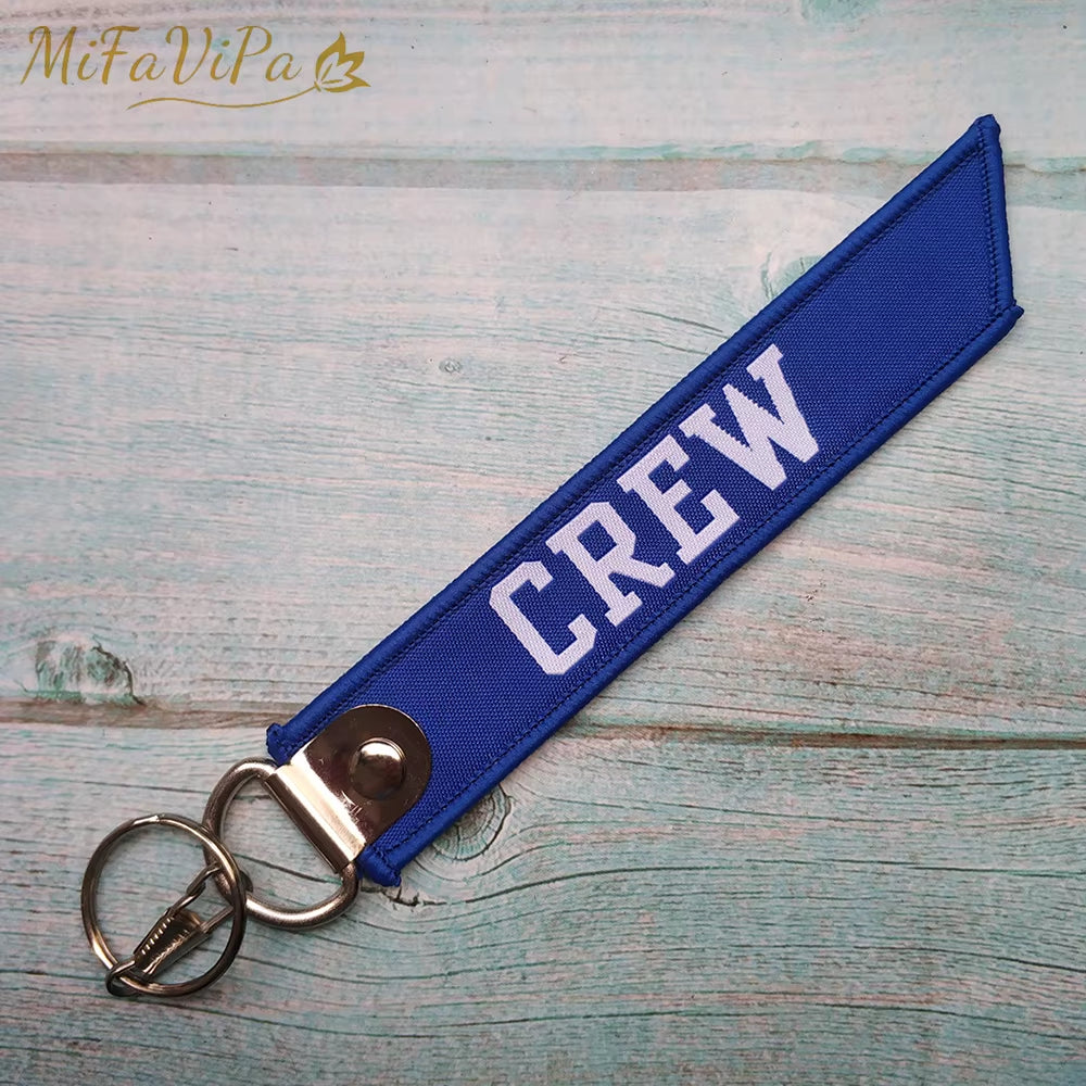 3 PC Cabin Crew Llavero Carabiner Keychain Flight Crew Aviation Gift Captain Sleutelhanger Porte-Cles Fashion Trinket Safety Tag