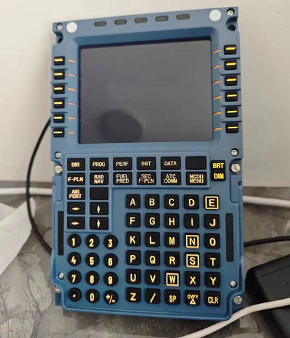 WINWING Flight Simulator MCDU Toliss Fenix Flight Control Display Civil Aviation Control Panel A320 for X-Plane MSFS