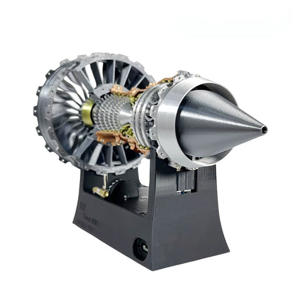 25CM TR-900 High Precision Simulation Turbofan Engine Model Toys Aviation Fan Collectibles Static Display Ornaments Gifts