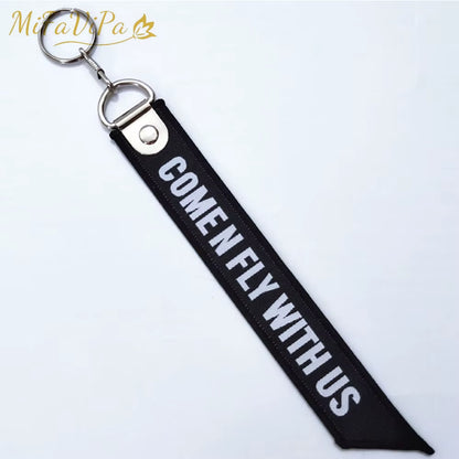 3 PC Cabin Crew Llavero Carabiner Keychain Flight Crew Aviation Gift Captain Sleutelhanger Porte-Cles Fashion Trinket Safety Tag