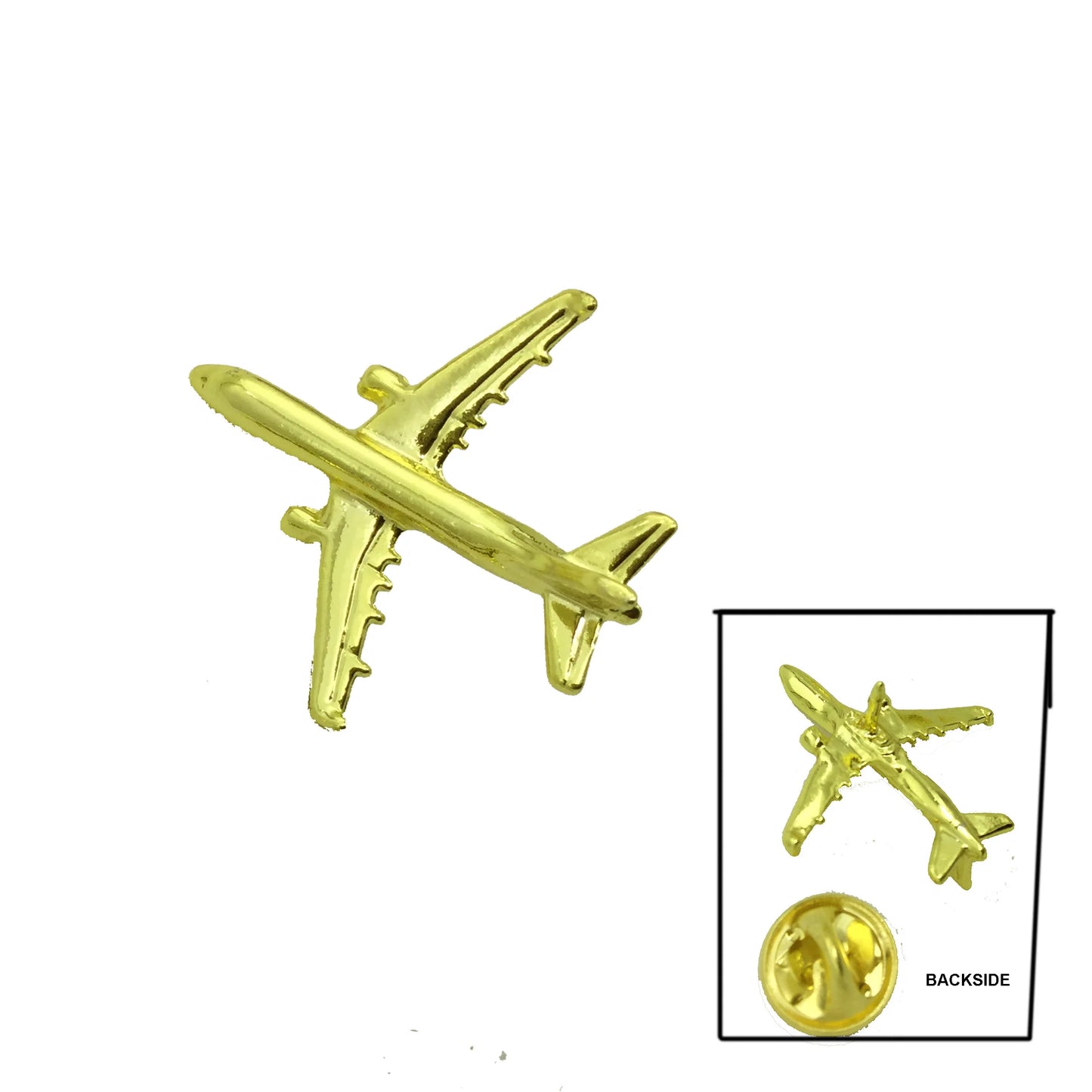 A320 & A340 Boing777 A330 Gold&Silver Airbus Aviation Badge 2.8*3.1Cm, Authentic Pilot Badges Airplane Suits Plane Gilded