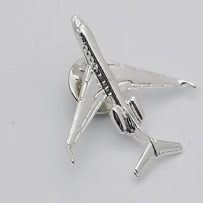 A320 & A340 350Boing777 A330 Gold&Silver Airbus Aviation Badge 2.8*3.1Cm, Authentic Pilot Badges Airplane Suits Plane Gilded