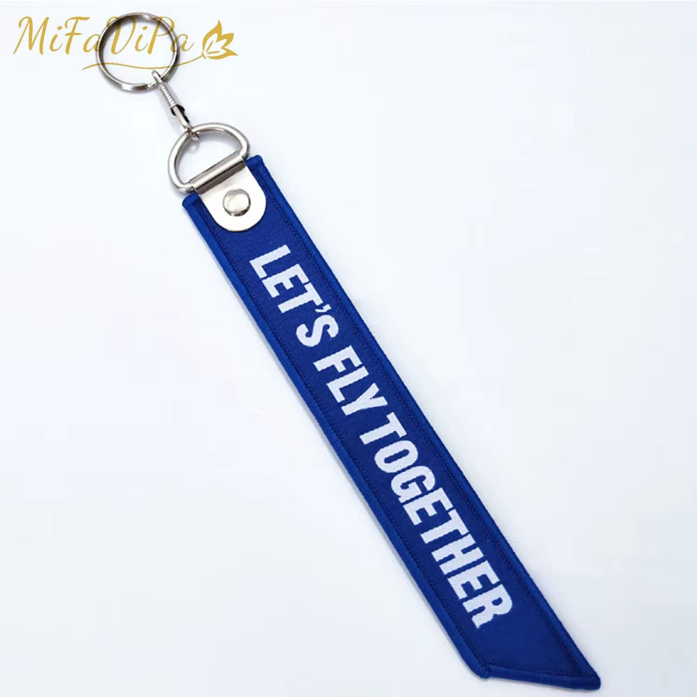 3 PC Cabin Crew Llavero Carabiner Keychain Flight Crew Aviation Gift Captain Sleutelhanger Porte-Cles Fashion Trinket Safety Tag