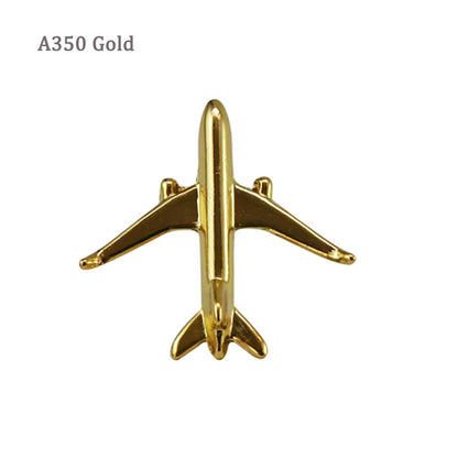 A320 & A340 350Boing777 A330 Gold&Silver Airbus Aviation Badge 2.8*3.1Cm, Authentic Pilot Badges Airplane Suits Plane Gilded