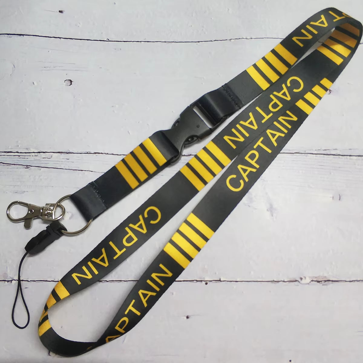 Polyester Aviation Lanyards Boeing Neck Strap Chaveiro Key Chain Boeing Llavero Lanyard Keychain for ID Card Pilot Gift