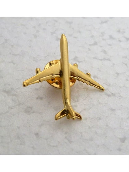 A320 & A340 350Boing777 A330 Gold&Silver Airbus Aviation Badge 2.8*3.1Cm, Authentic Pilot Badges Airplane Suits Plane Gilded