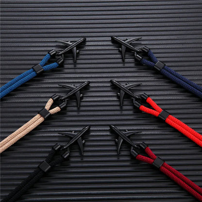 Airport Fashion Men Women Airplane Anchor Bracelets Charm Rope Chain Paracord Aviation Life Jewelry Pulseras Hombres