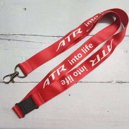 Polyester Aviation Lanyards Boeing Neck Strap Chaveiro Key Chain Boeing Llavero Lanyard Keychain for ID Card Pilot Gift
